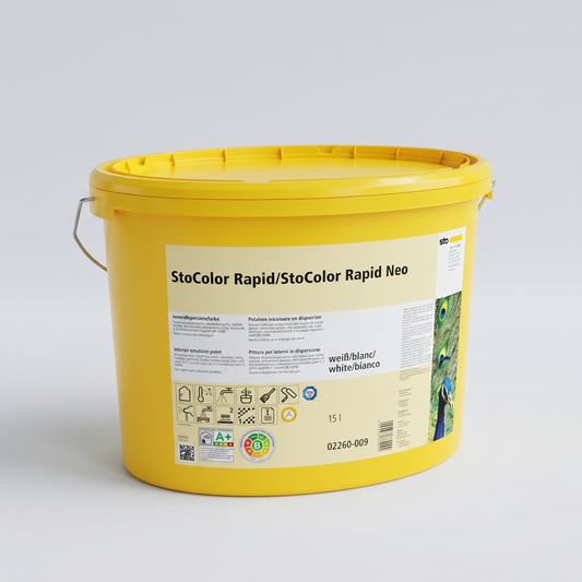 Sto StoColor Rapid / Rapid Neo – Schnelltrocknende Premium-Innenfarbe