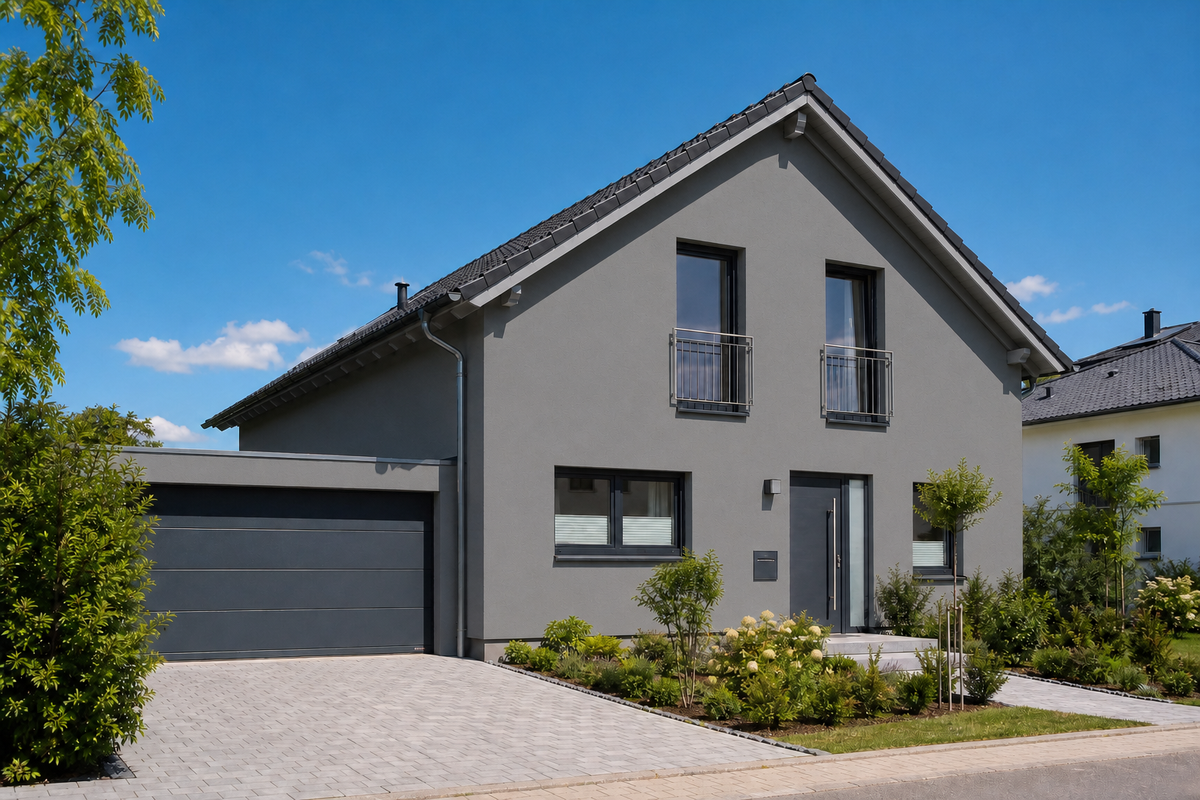 StoColor Lastic – Farbton-Beispiel im Raum