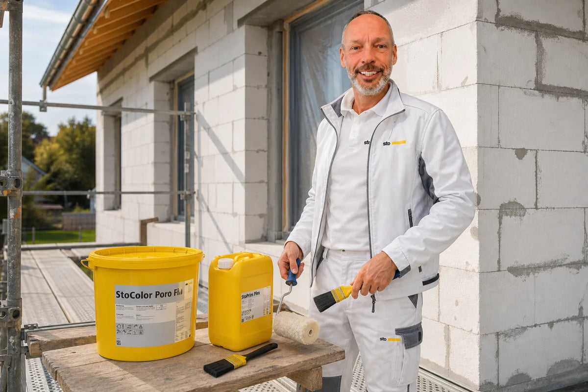 StoColor Poro Fill mit passendem Zubehör-Set – farbenbote