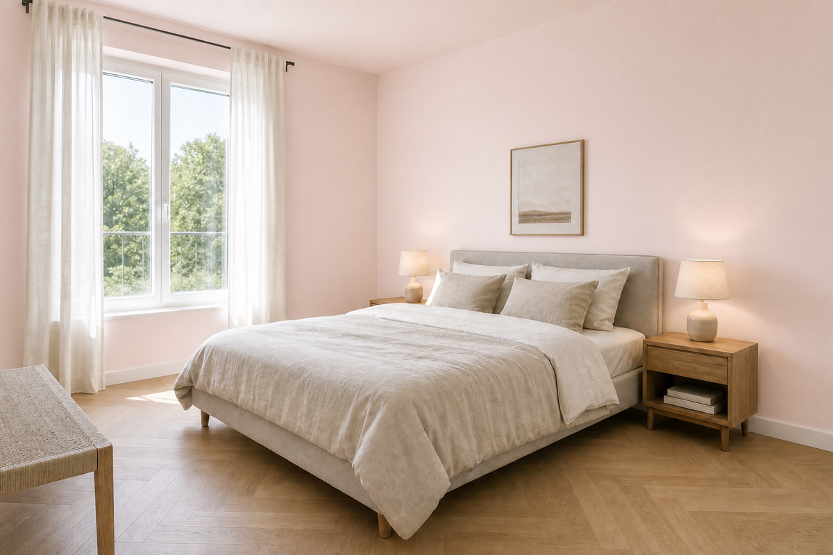 StoColor Premiummatt KF – Farbton-Beispiel im Raum