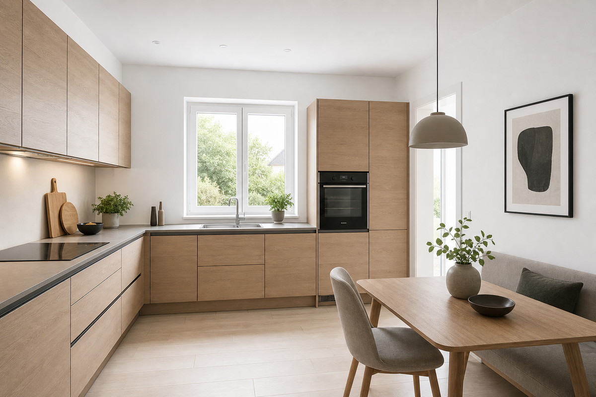 StoColor PuraClean – Farbton-Beispiel im Raum