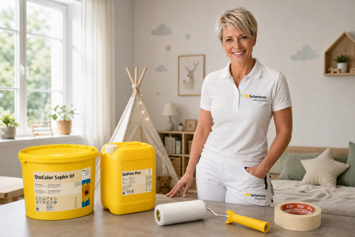 StoColor Saphir KF mit passendem Zubehör-Set – farbenbote