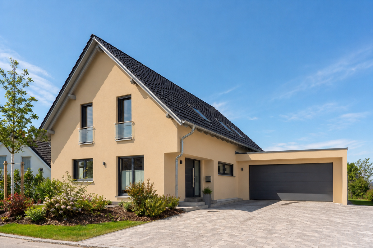 StoColor Silco Elast – Farbton-Beispiel im Raum