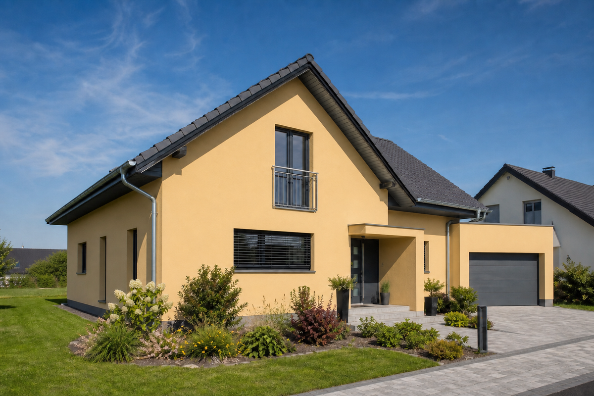 StoColor X-black – Farbton-Beispiel im Raum