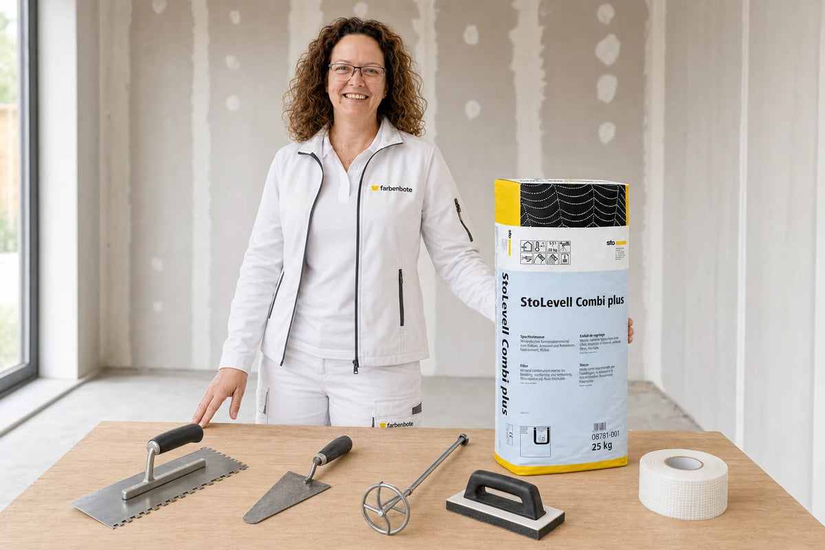 StoLevell Combi plus mit passendem Zubehör-Set – farbenbote