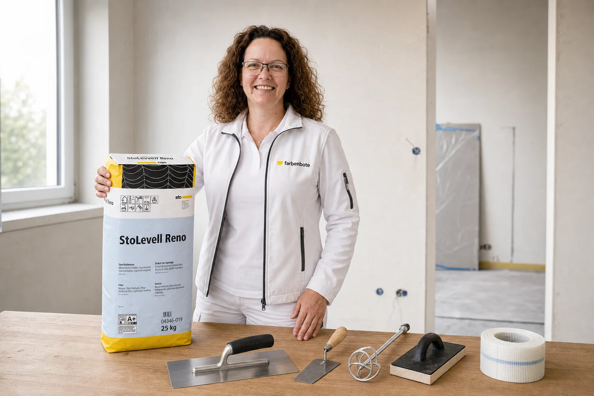 StoLevell Reno mit passendem Zubehör-Set – farbenbote