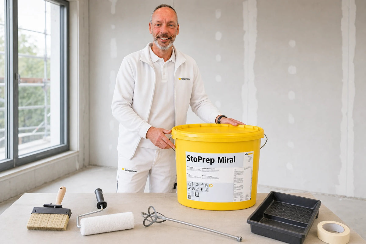 StoPrep Miral mit passendem Zubehör-Set – farbenbote