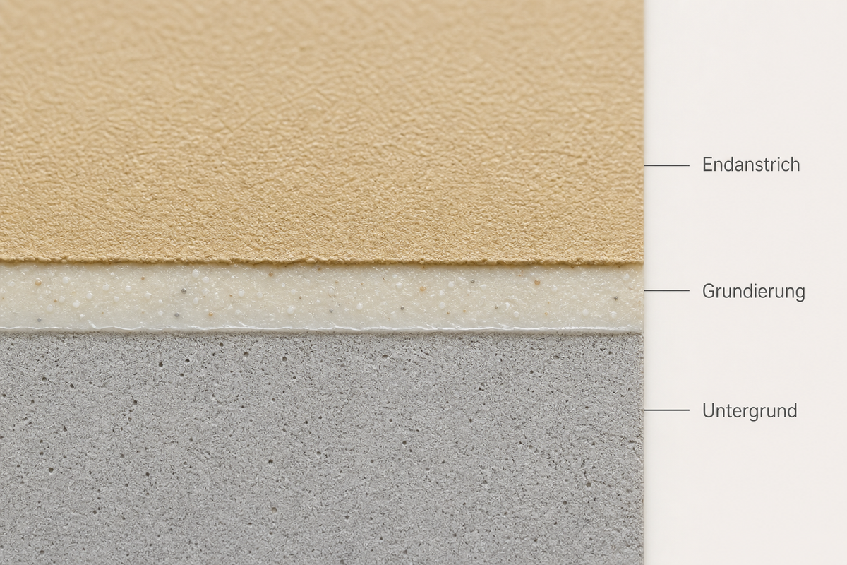 StoPrim Color – Detail / Verarbeitung
