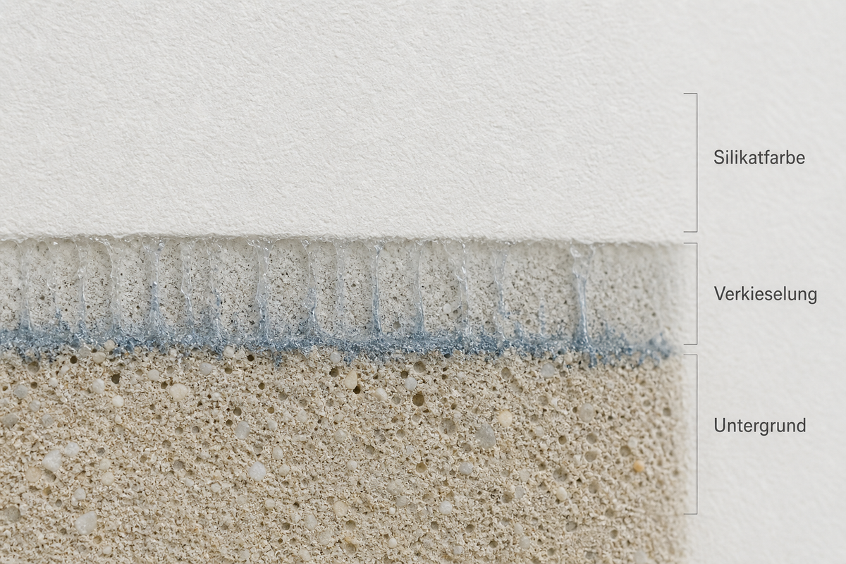 StoPrim Silikat – Detail / Verarbeitung