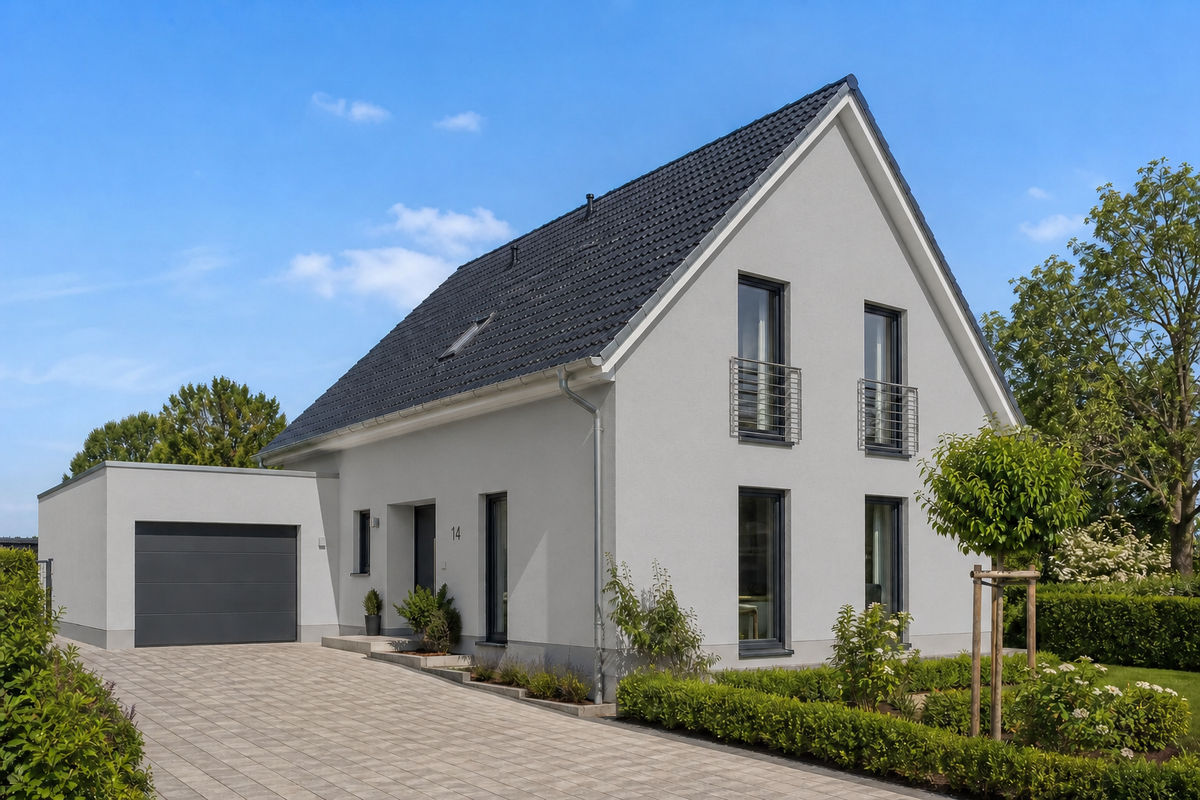 StoSilco blue MP – Farbton-Beispiel im Raum