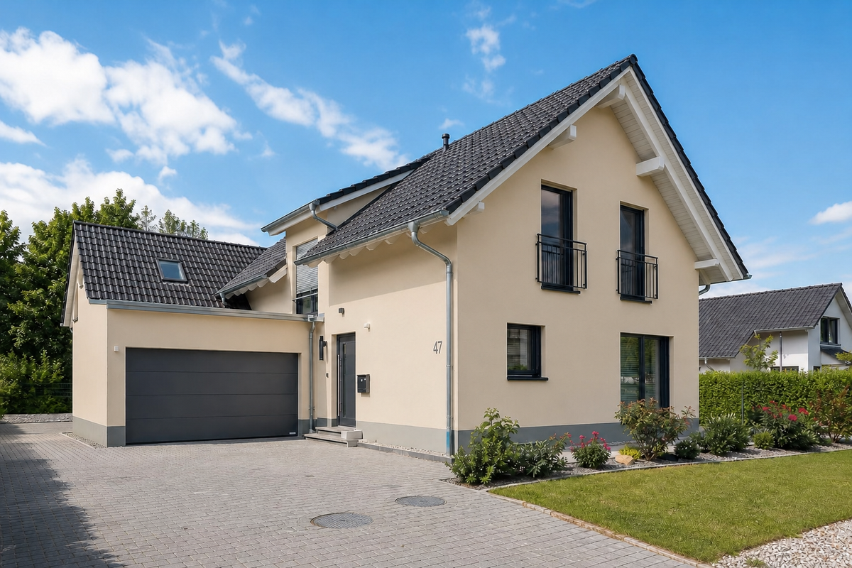 StoSilcocryl – Farbton-Beispiel im Raum