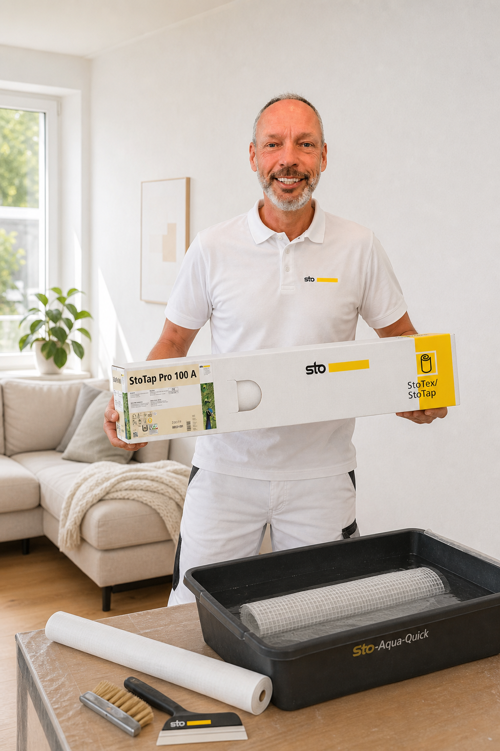 StoTap Pro 100 A – Beratung & Produkt im Farbenbote-Showroom