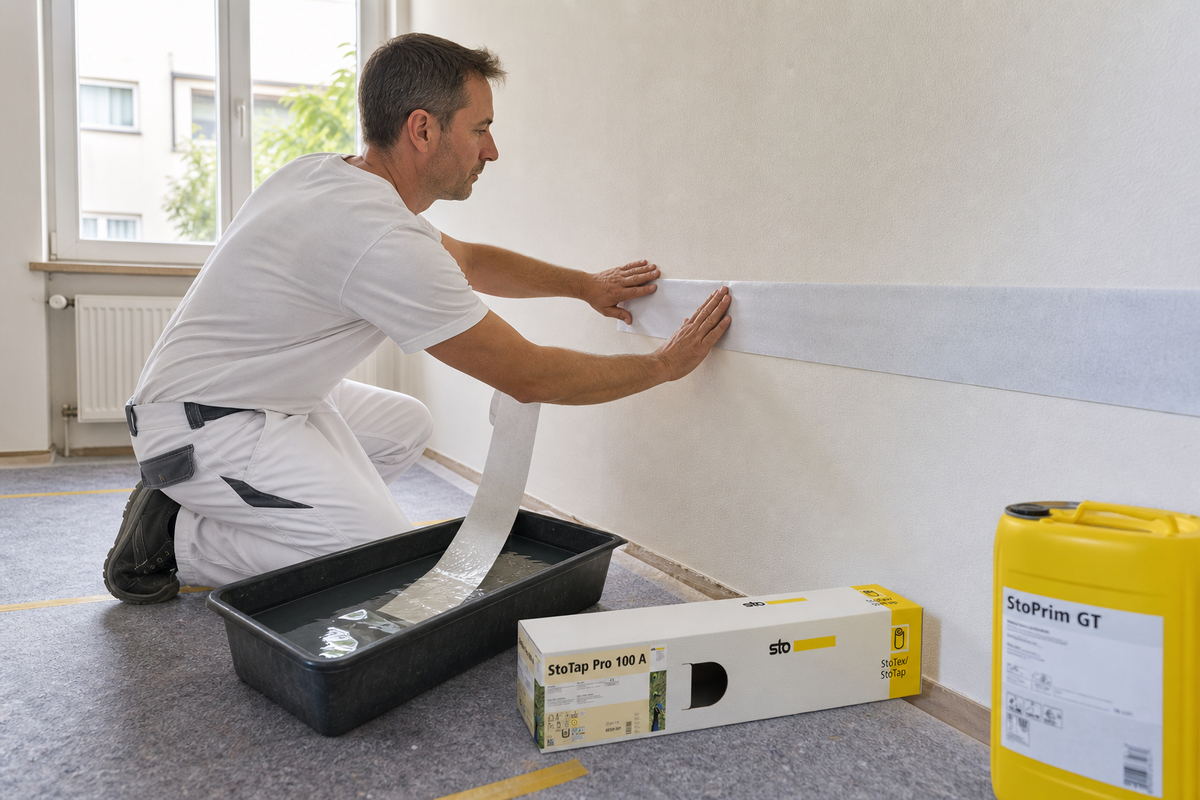 StoTap Pro 100 A – Anwendung / Verarbeitung