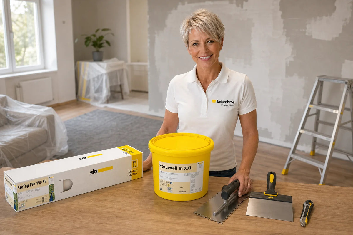 StoTap Pro 150 SV mit passendem Zubehör-Set – farbenbote