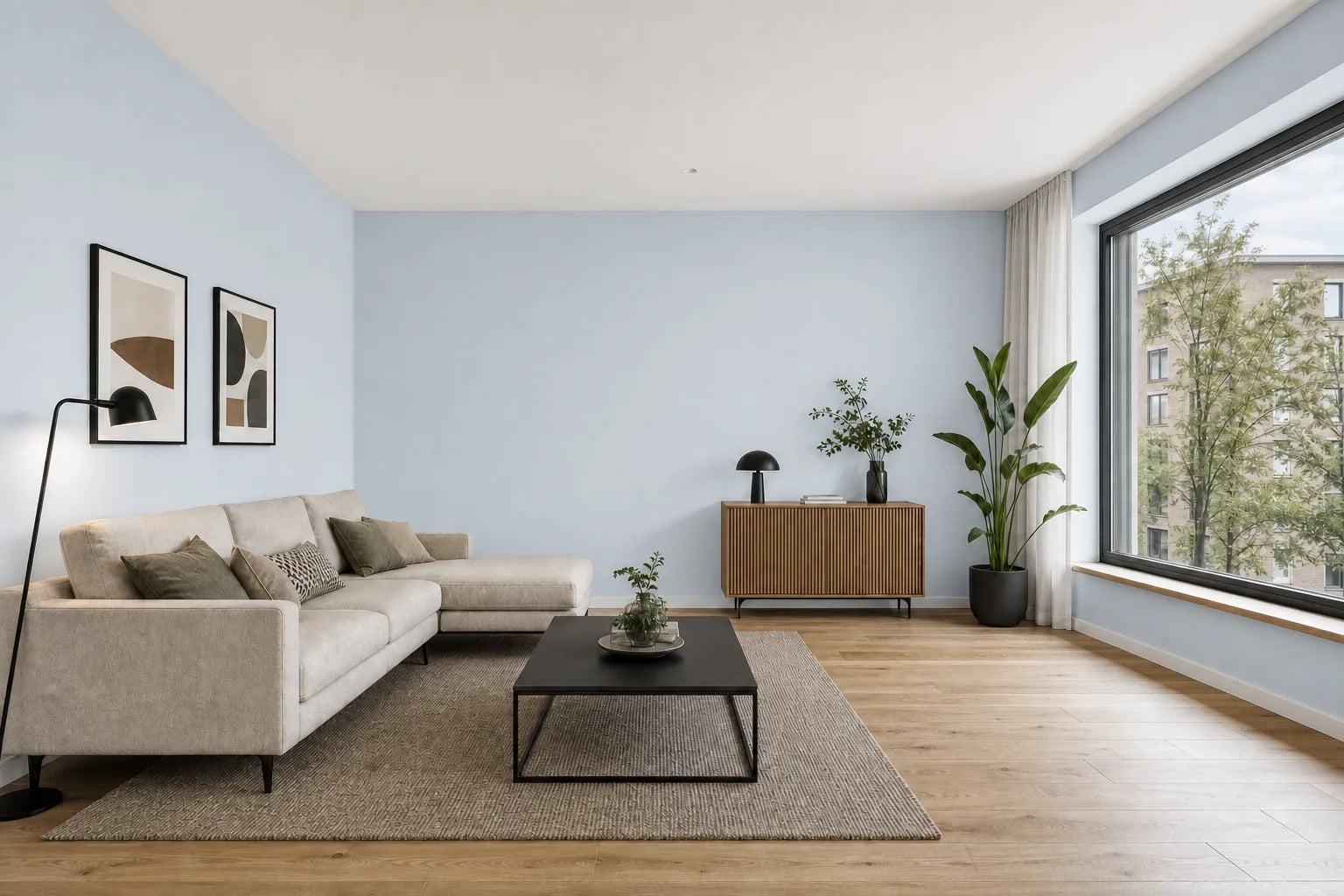 Pastellblau