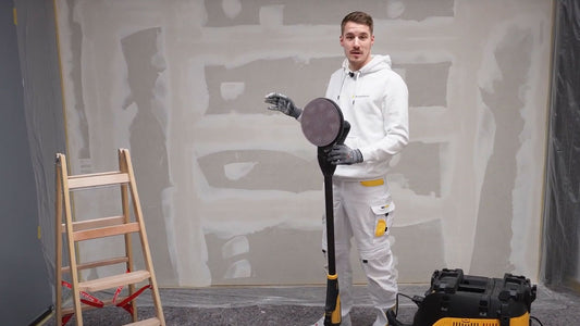 RIGIPS-/TROCKENBAUWÄNDE SCHLEIFEN UND GRUNDIEREN – SO GEHT’S!