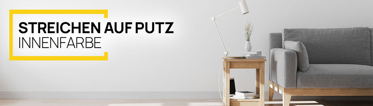 Innenfarben | Streichen auf Putz