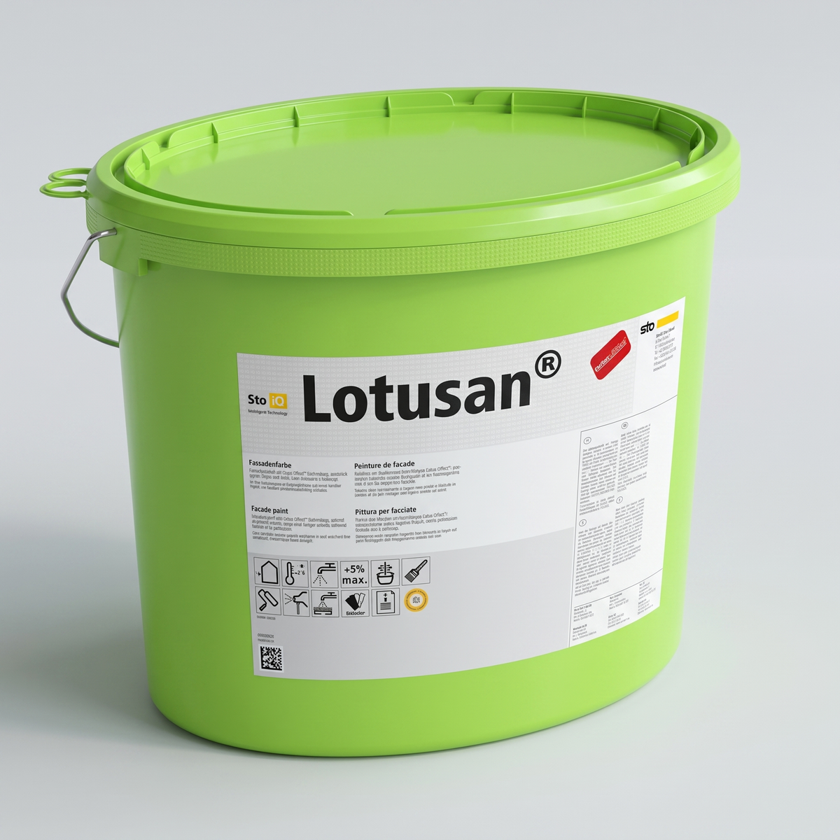 Sto Lotusan G Eimer – Fassadenfarbe mit Lotus-Effect Technology