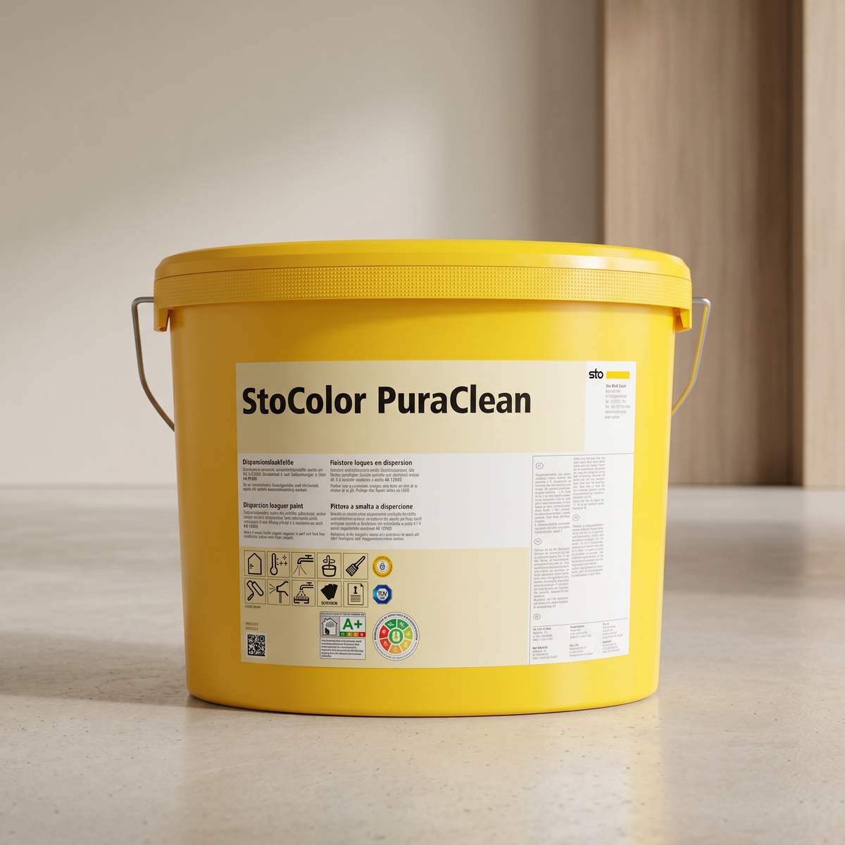 Sto StoColor PuraClean – wischfeste Innenfarbe für Familien