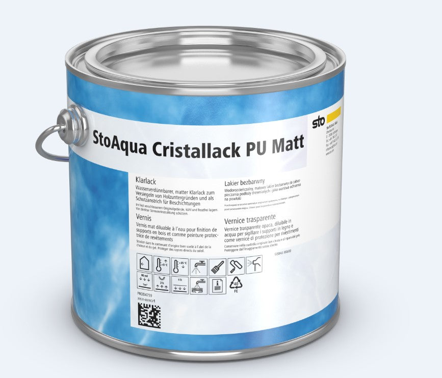 Aqua Cristallack PU Matt