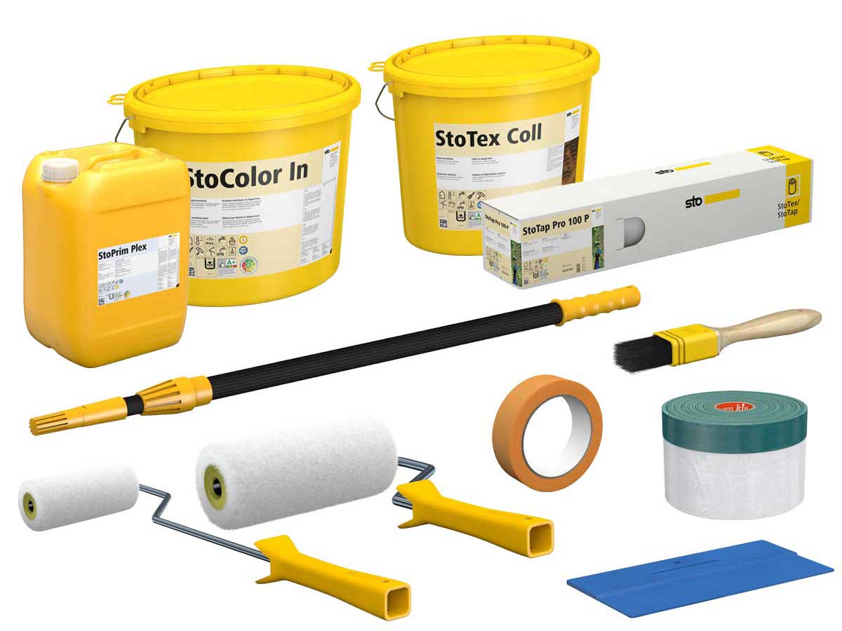 All Inklusive Wandpaket mit StoColor In – Produktbild | kaufen bei Farbenbote.de