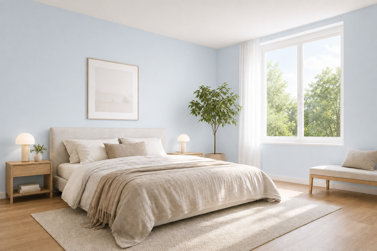 StoColor Climasan – Farbton-Beispiel im Raum