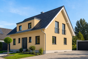 StoColor Dryonic S mit X-black – Farbton-Beispiel im Raum