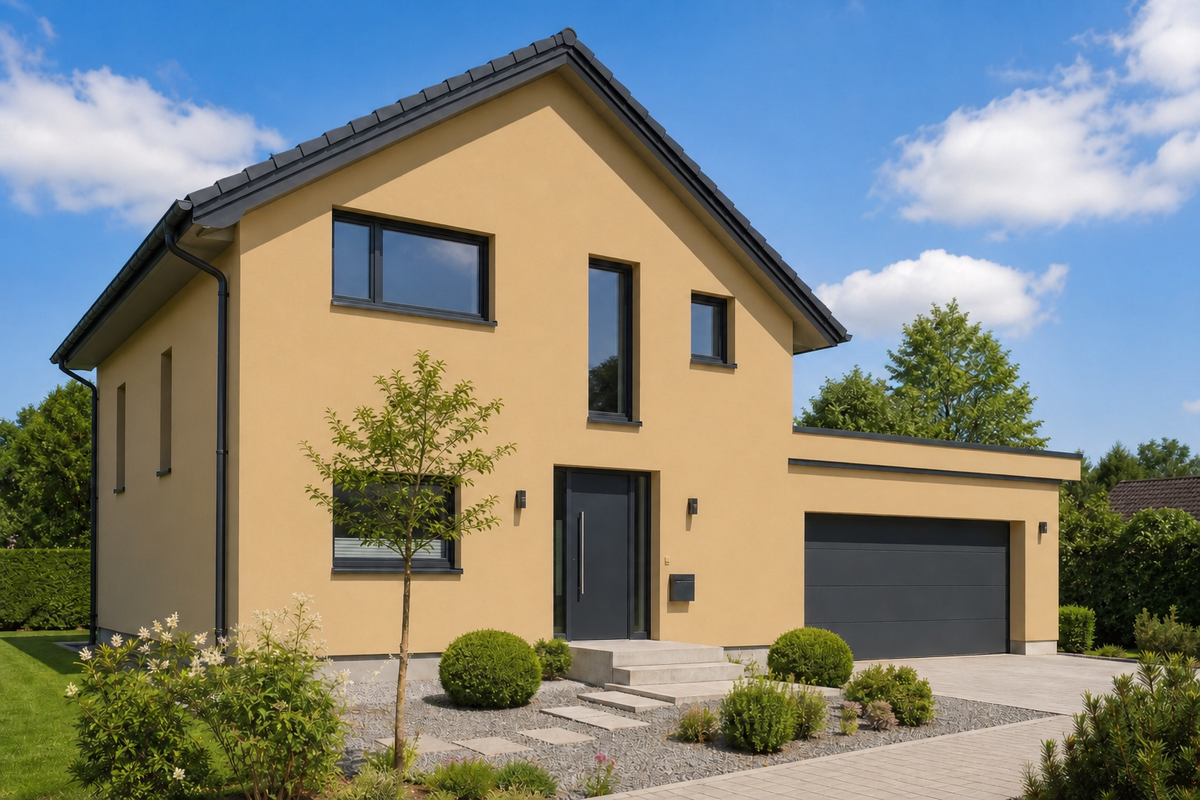 StoColor Jumbosil G – Farbton-Beispiel im Raum