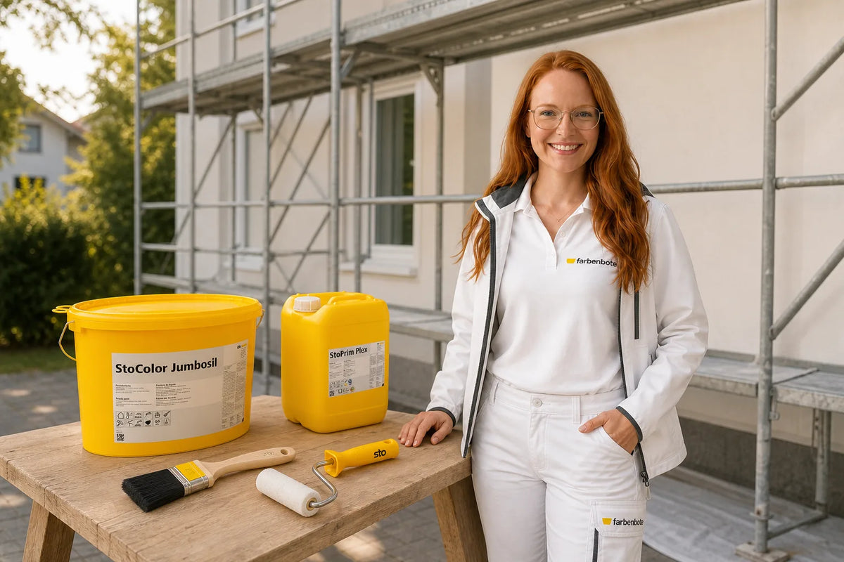 StoColor Jumbosil mit passendem Zubehör-Set – farbenbote