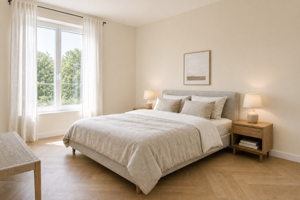 StoColor Premiummatt KF – Farbton-Beispiel im Raum