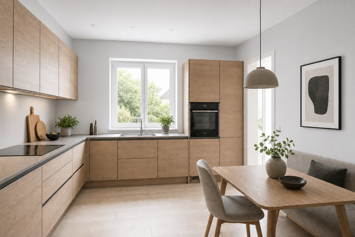 StoColor PuraClean – Farbton-Beispiel im Raum
