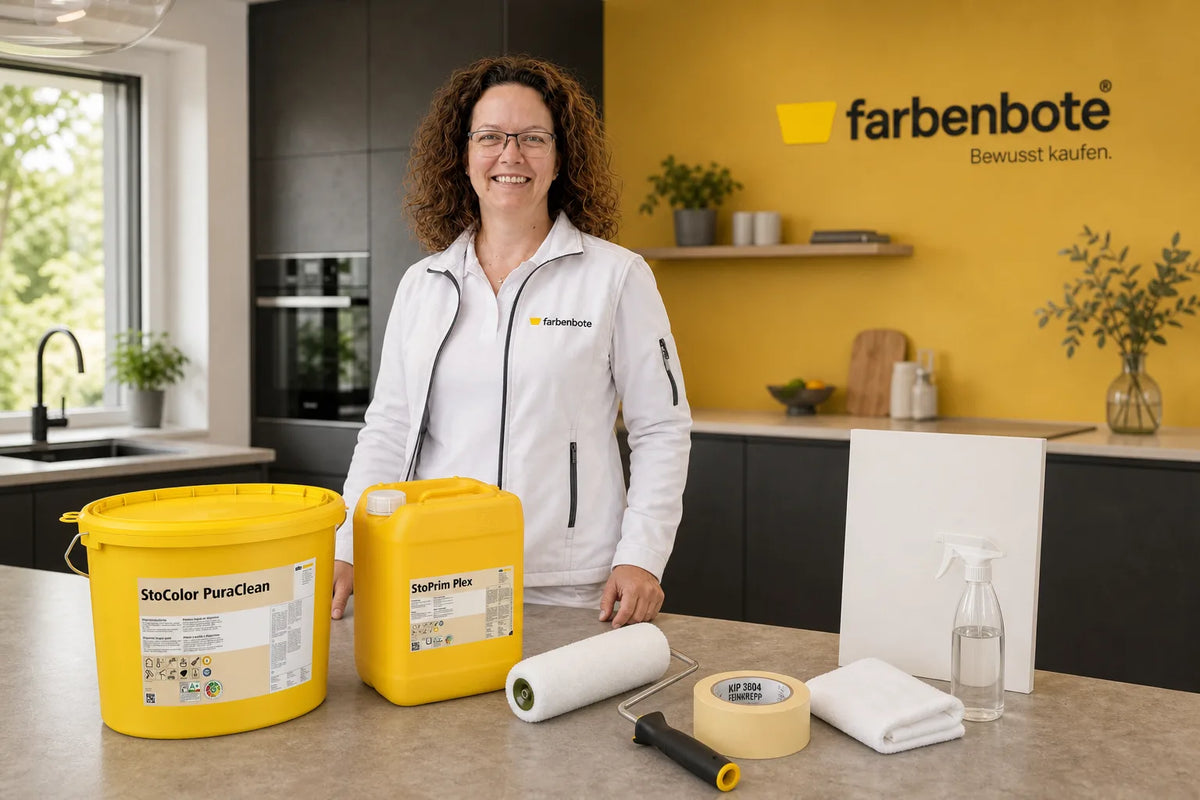 StoColor PuraClean mit passendem Zubehör-Set – farbenbote