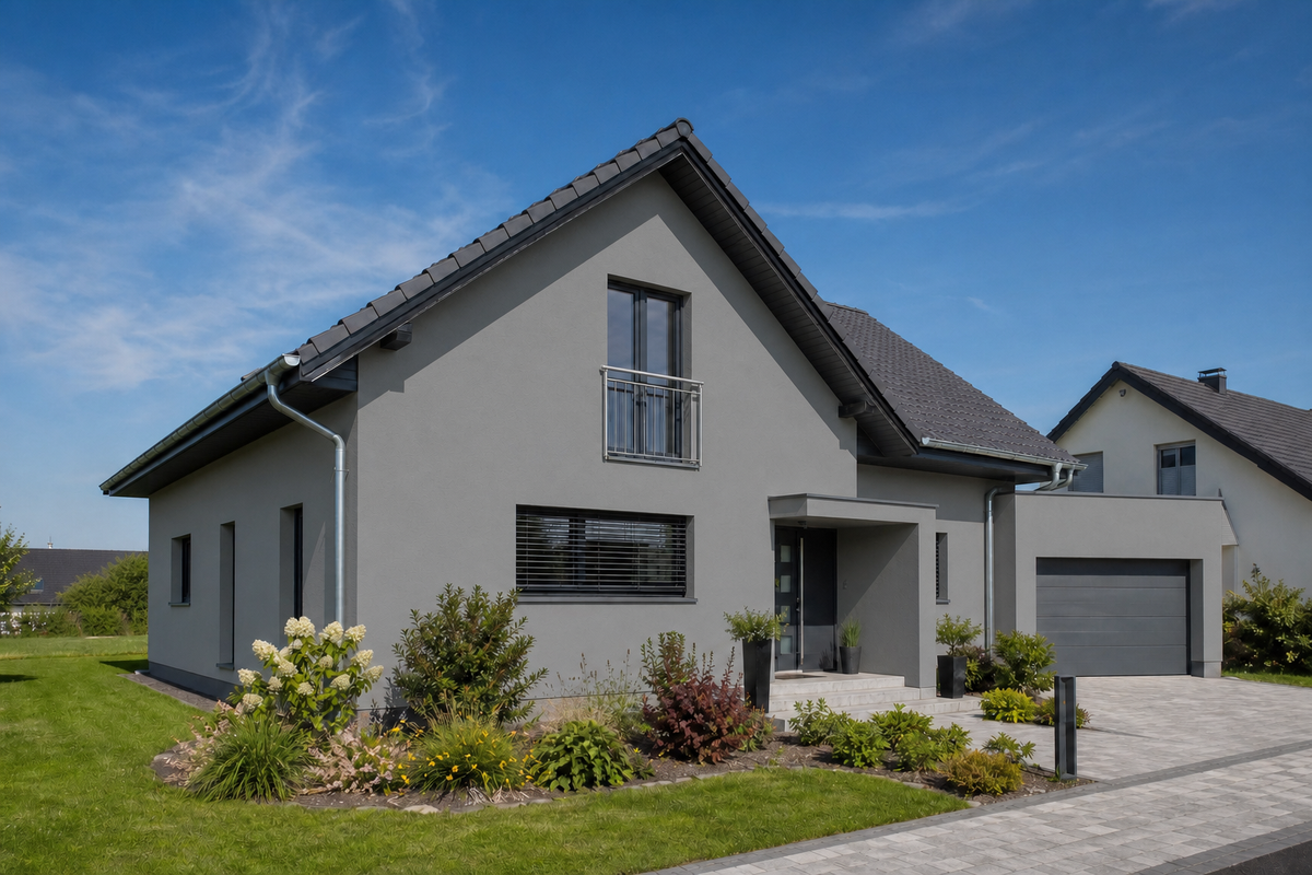 StoColor X-black – Farbton-Beispiel im Raum
