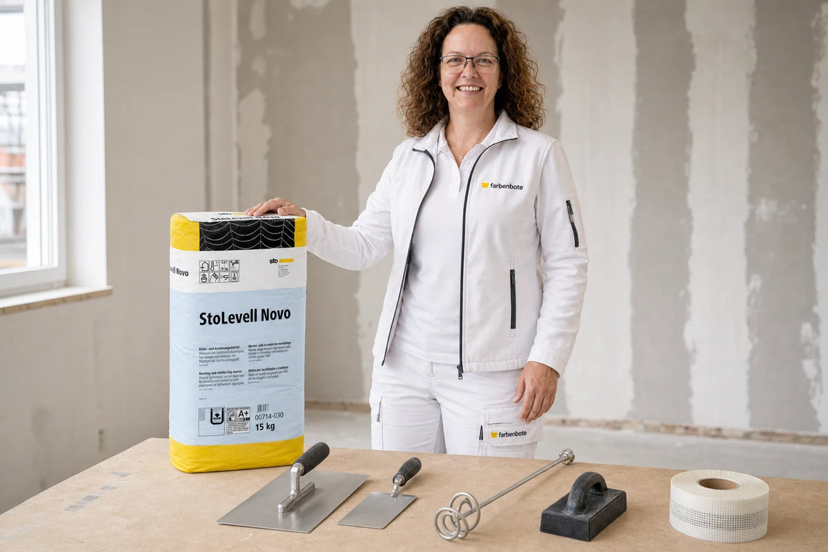 StoLevell Novo mit passendem Zubehör-Set – farbenbote