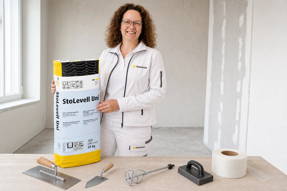 StoLevell Uni mit passendem Zubehör-Set – farbenbote