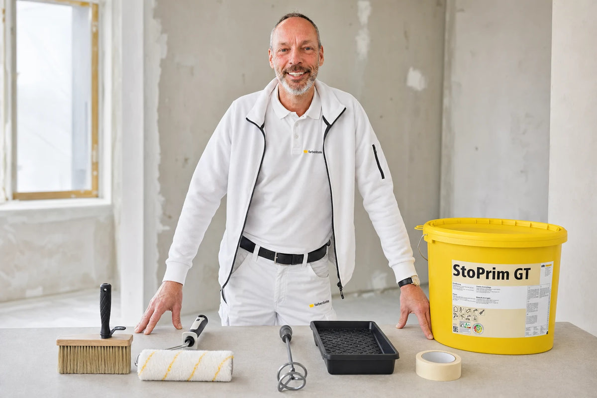 StoPrim GT mit passendem Zubehör-Set – farbenbote