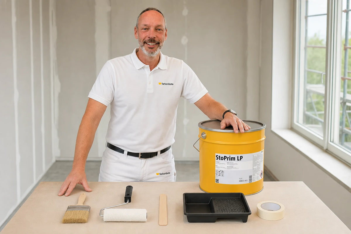 StoPrim LP mit passendem Zubehör-Set – farbenbote