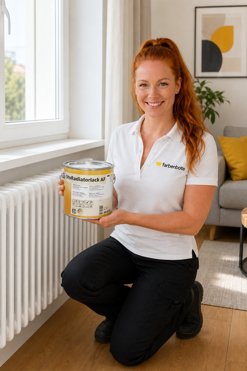 StoRadiatorlack AF – Beratung & Produkt im Farbenbote-Showroom