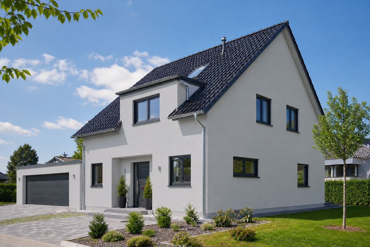 StoSilco MP – Farbton-Beispiel im Raum