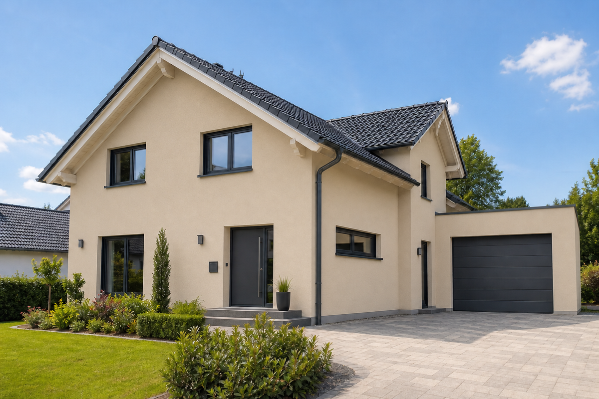 StoSilco K – Fassaden-Farbton-Beispiel