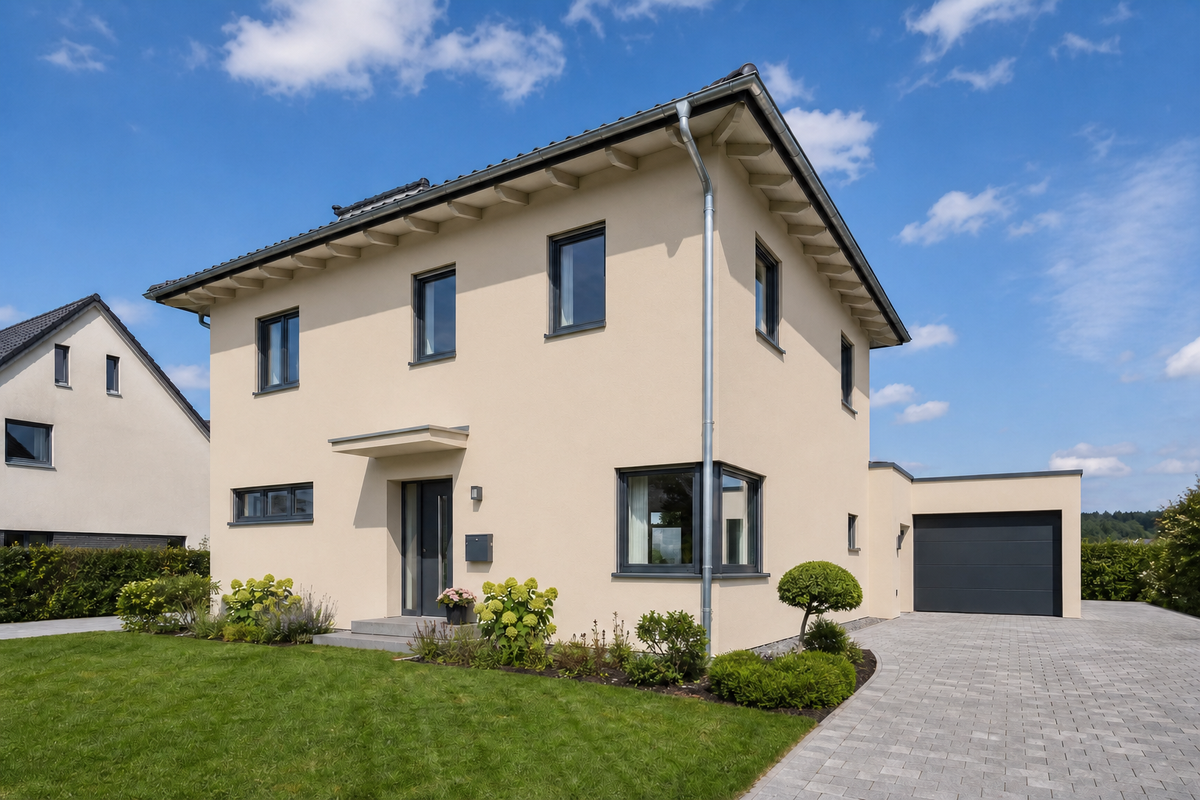 StoSilco QS R – Farbton-Beispiel im Raum
