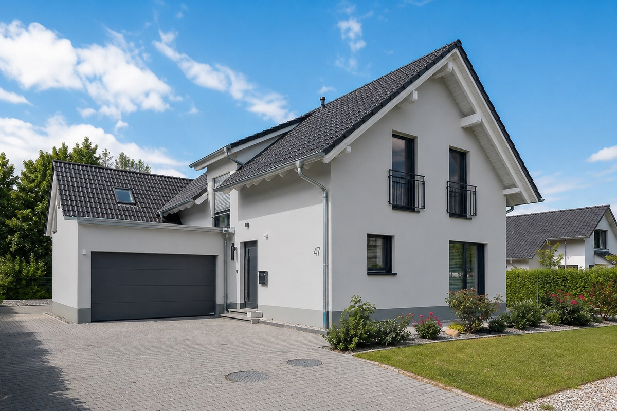 StoSilcocryl – Farbton-Beispiel im Raum