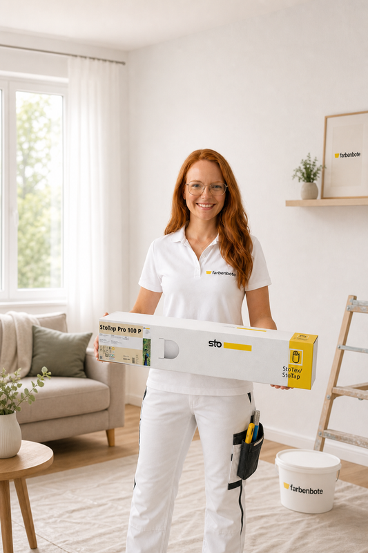 StoTap Pro 100 P – Beratung & Produkt im Farbenbote-Showroom