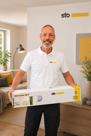 StoTex Classic A – Beratung & Produkt im Farbenbote-Showroom