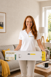 StoTex Classic P – Beratung & Produkt im Farbenbote-Showroom
