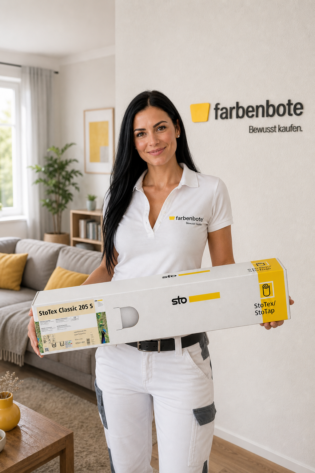 StoTex Classic S – Beratung & Produkt im Farbenbote-Showroom