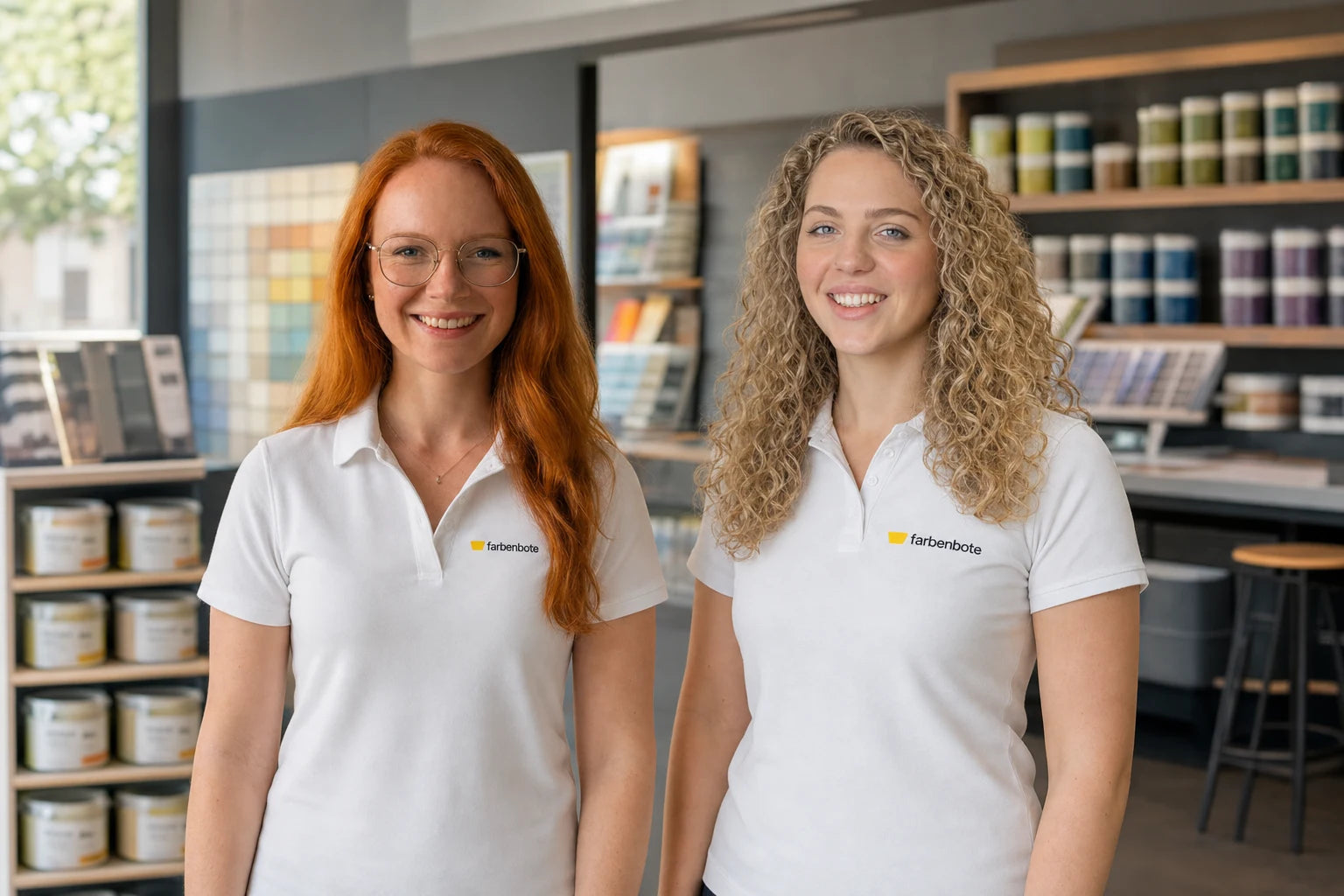 Charleen & Denise - Farbenbote Kundenservice